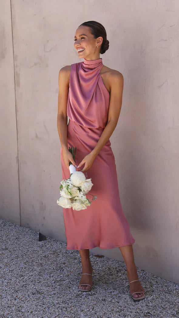 Michele - Robe longue brillante