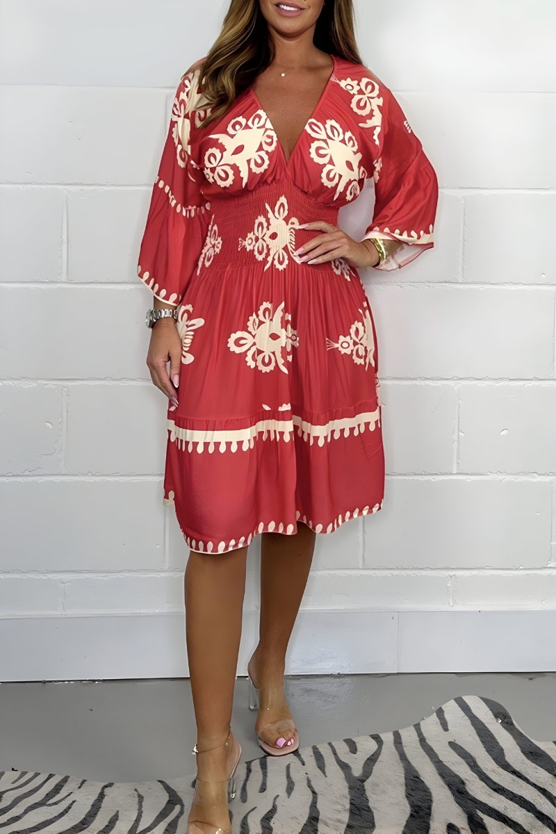 Célia – Robe bohème d'été élégante