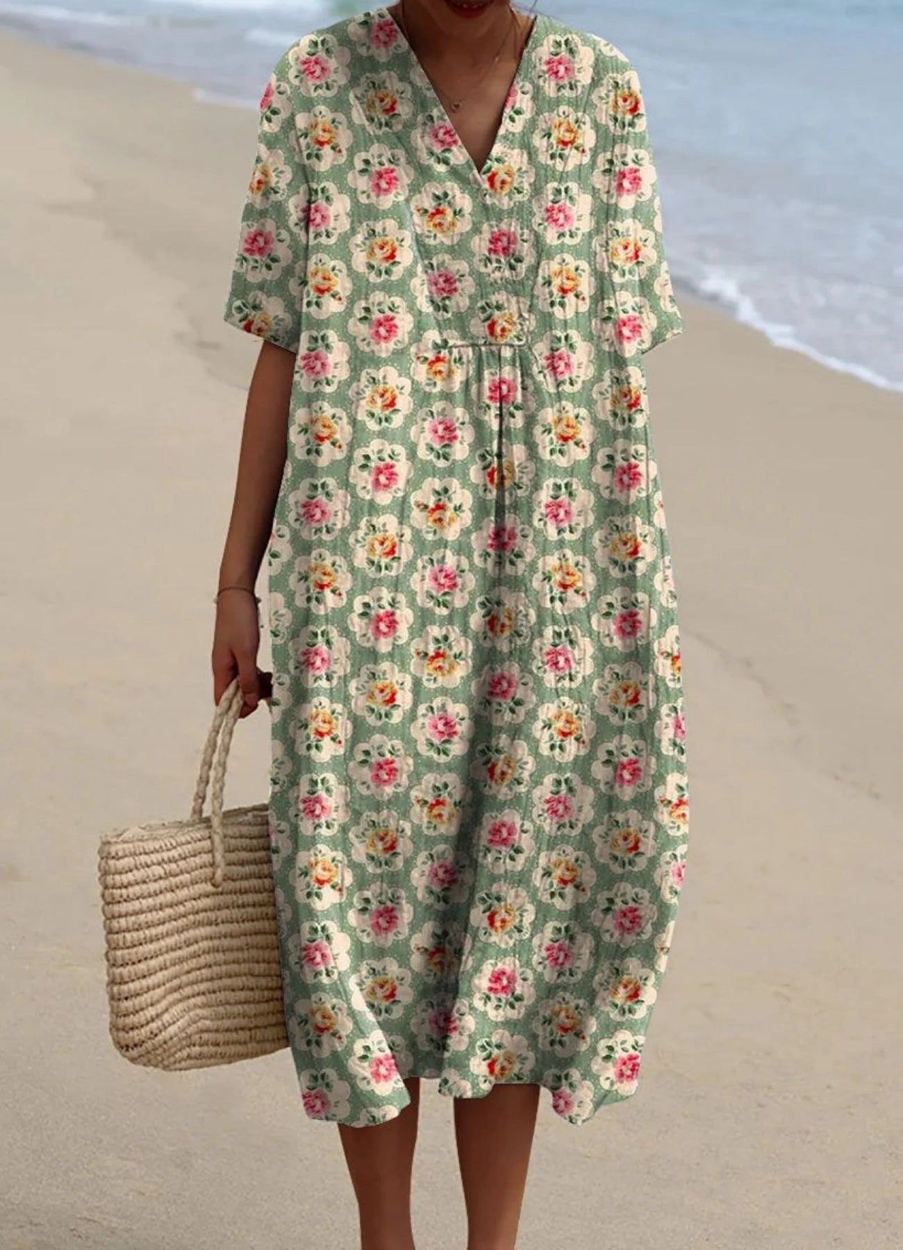 Florence | Vintage Robe Fleurie Bohème