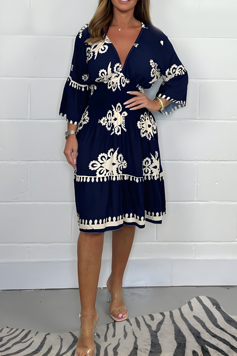 Célia – Robe bohème d'été élégante