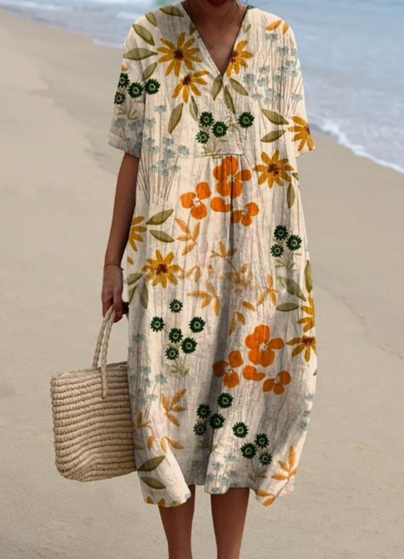 Florence | Vintage Robe Fleurie Bohème