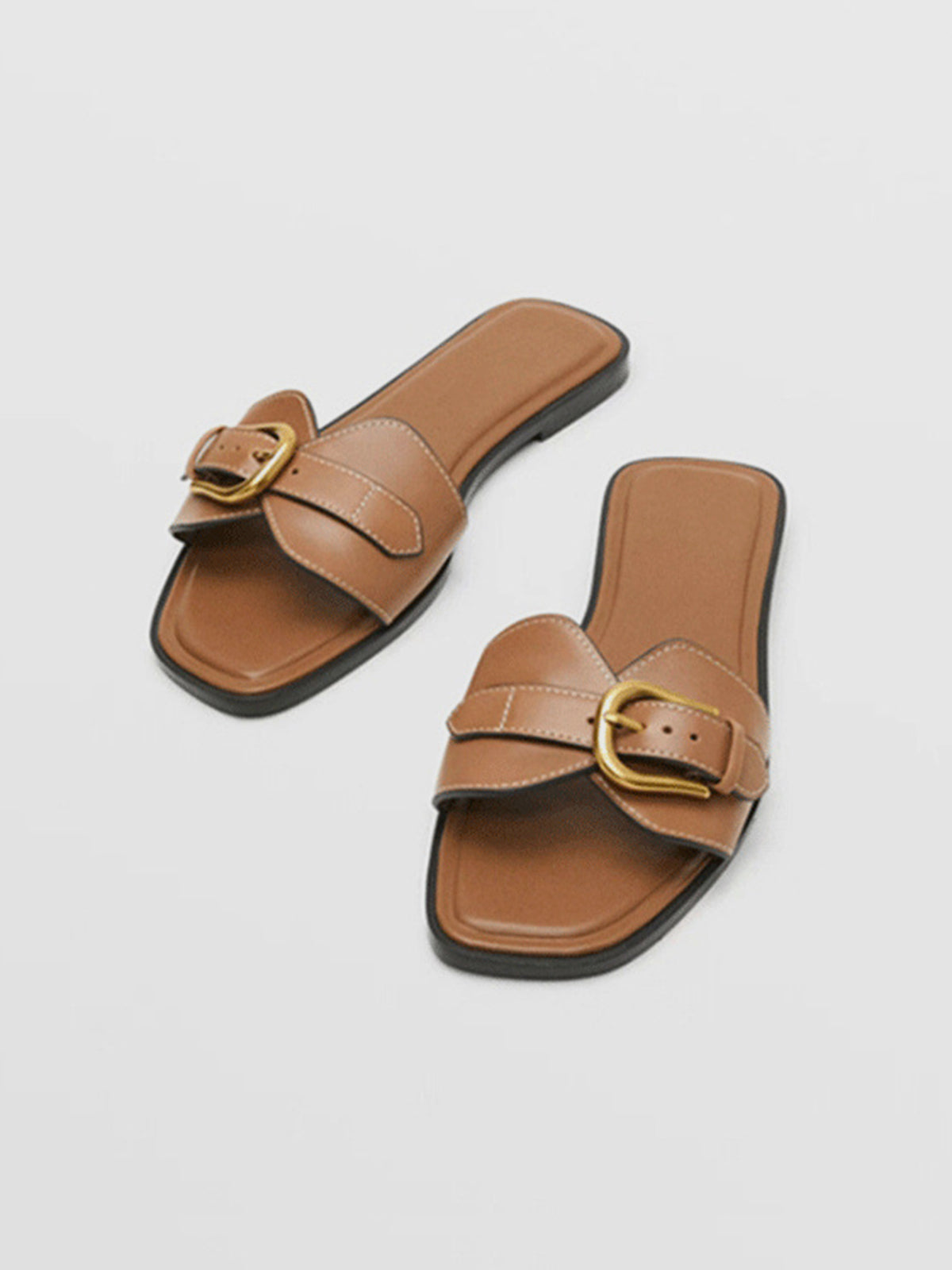 Édith | Mules en cuir élégantes
