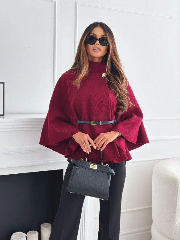 Lucille | Manteau de luxe avec ceinture à la taille