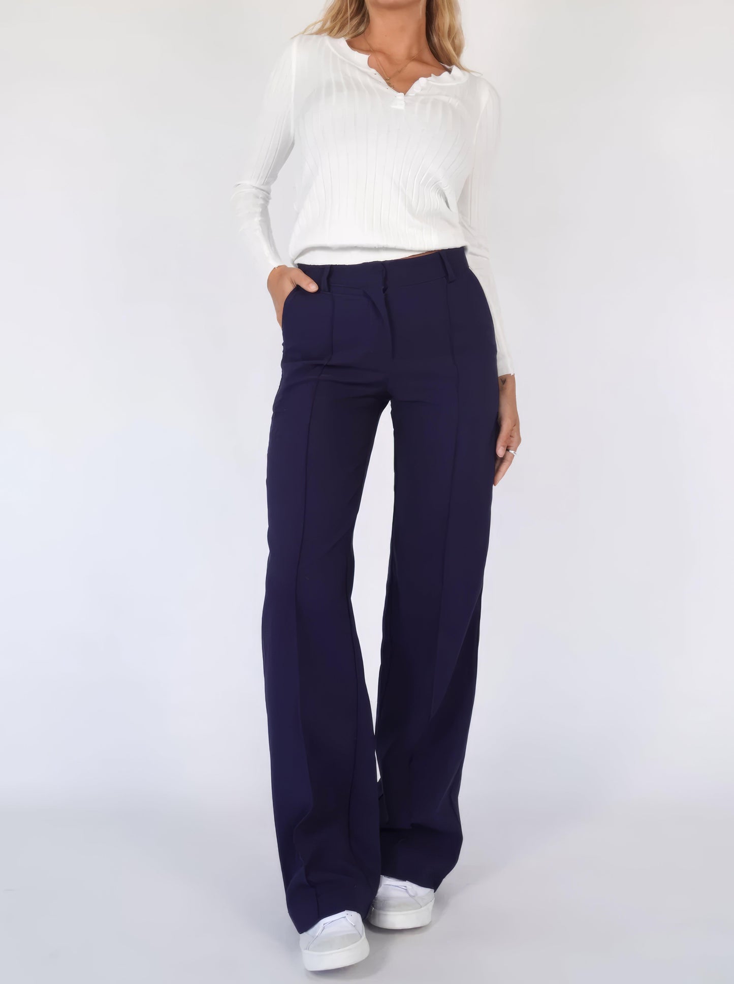 Aurélie | Pantalon droit élégant