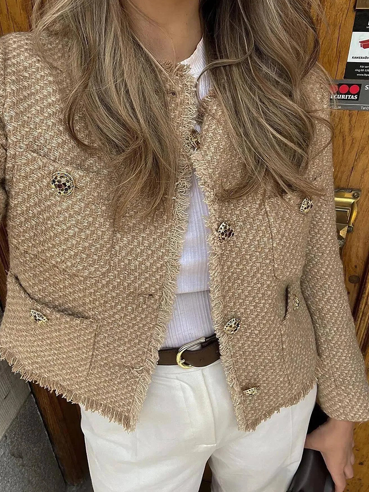 Vérane - Manteau d'hiver élégant avec boutons