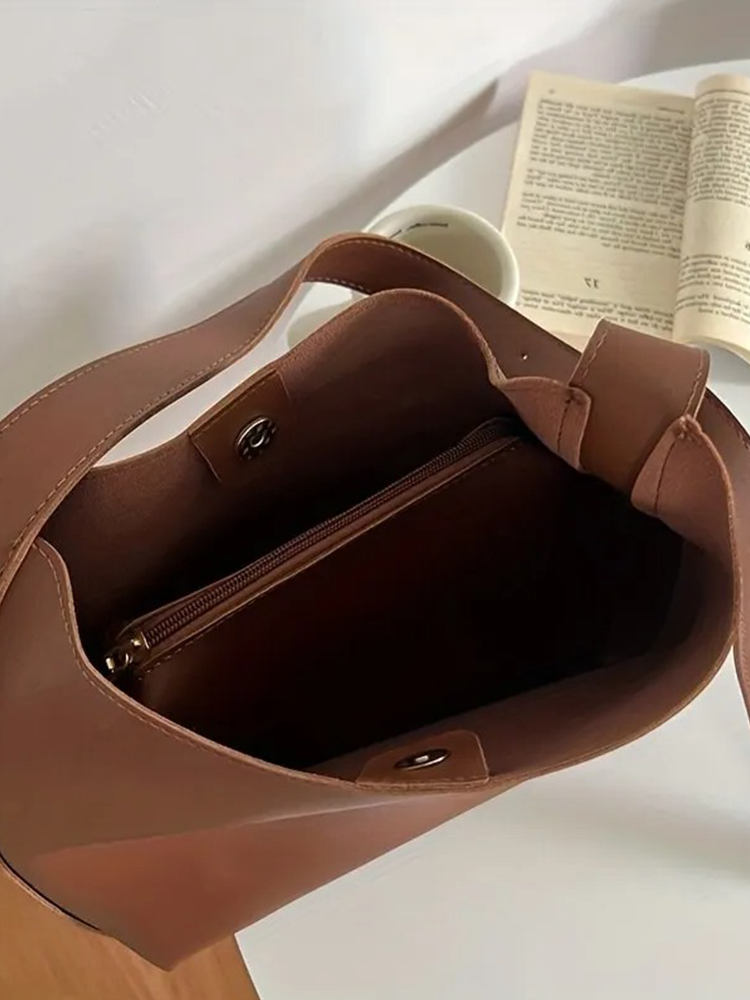 Noémie - Sac à Main | Shopper Marron