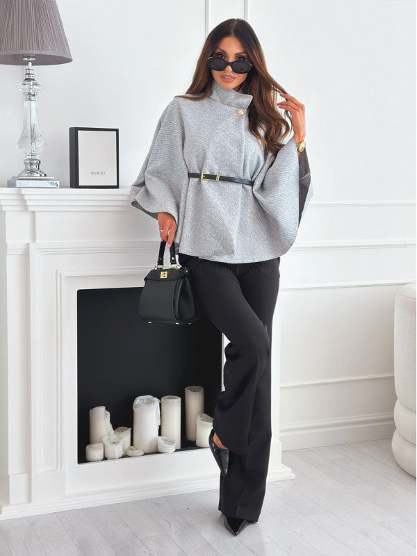 Lucille | Manteau de luxe avec ceinture à la taille