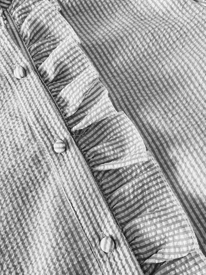Margaux | Blouse à volants à manches longues