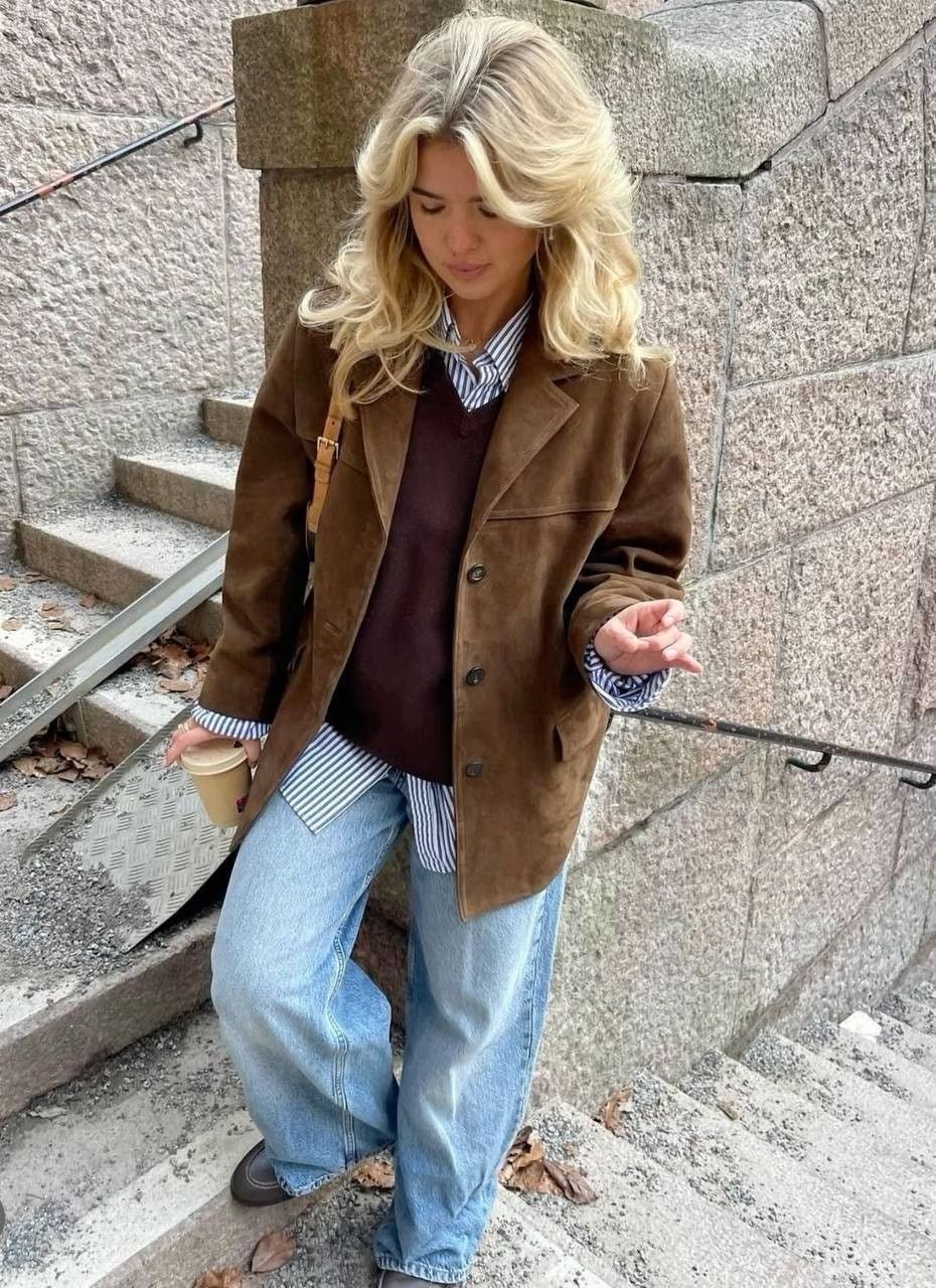 Véronique - Blazer en Suède