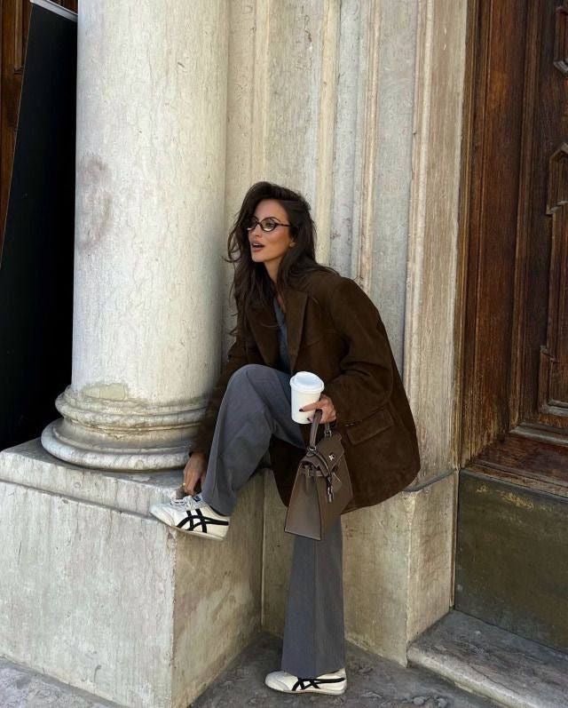 Véronique - Blazer en Suède