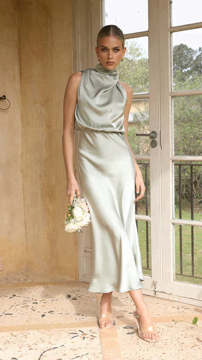 Michele - Robe longue brillante