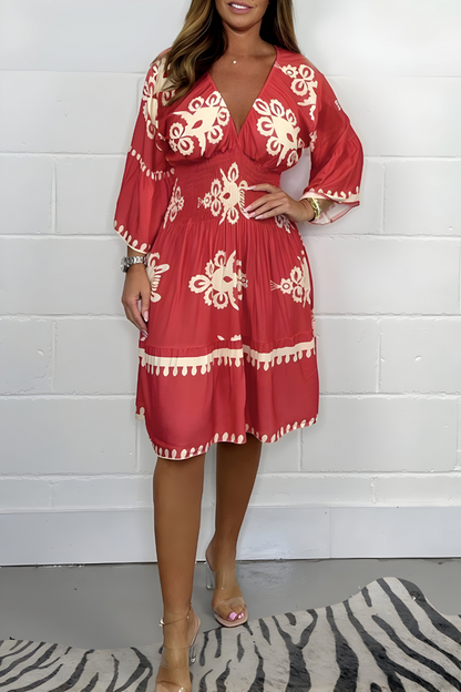 Célia – Robe bohème d'été élégante