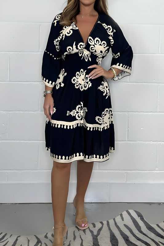 Célia – Robe bohème d'été élégante