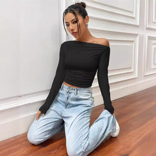 Maëlle - Top décolleté épaule