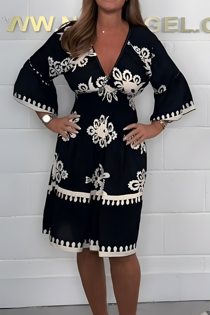 Célia – Robe bohème d'été élégante