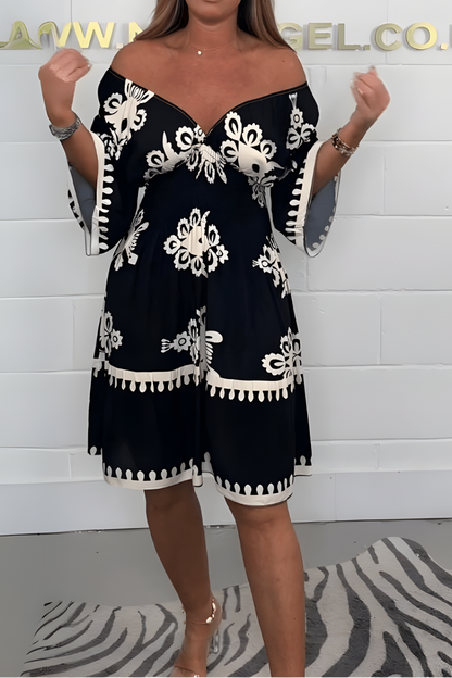 Célia – Robe bohème d'été élégante