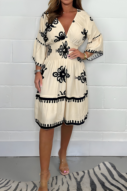 Célia – Robe bohème d'été élégante