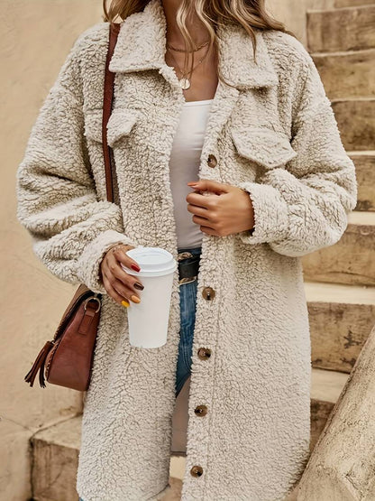 Elya - Manteau Teddy Uni