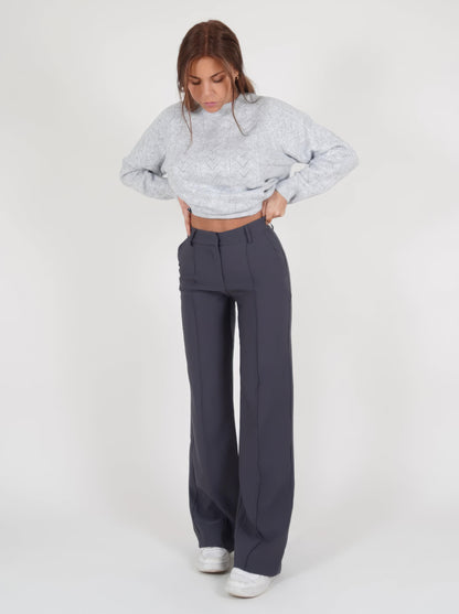 Aurélie | Pantalon droit élégant