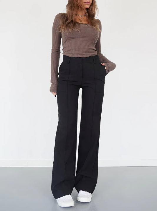 Aurélie | Pantalon droit élégant