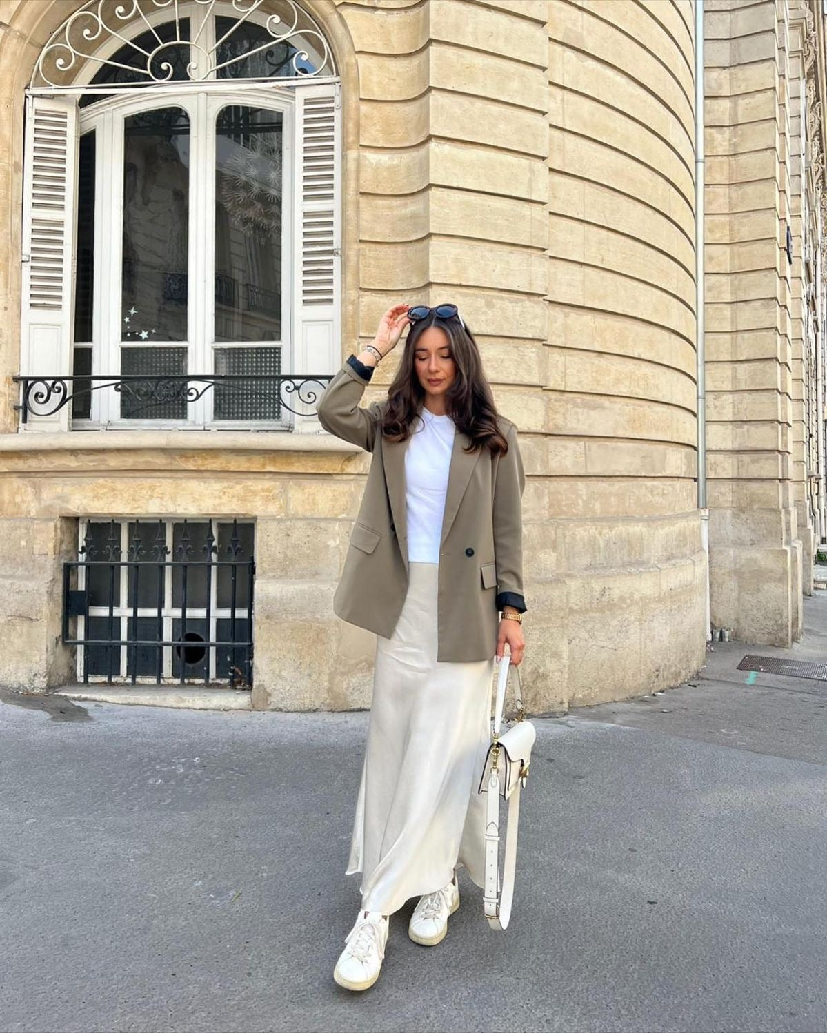 Thérèse - Jupe Maxi Satinée