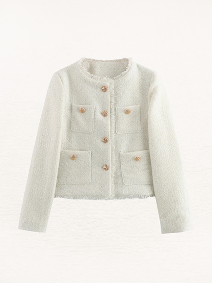Vérane - Manteau d'hiver élégant avec boutons