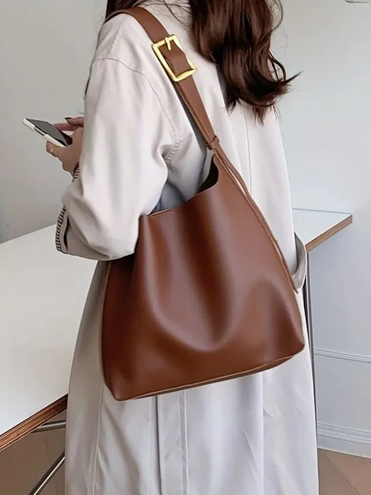 Noémie - Sac à Main | Shopper Marron