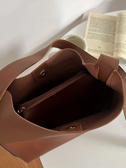 Noémie - Sac à Main | Shopper Marron