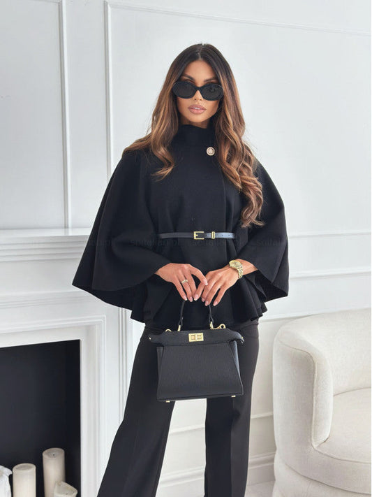 Lucille | Manteau de luxe avec ceinture à la taille