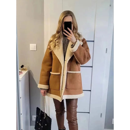 Chloé - Manteau en shearling