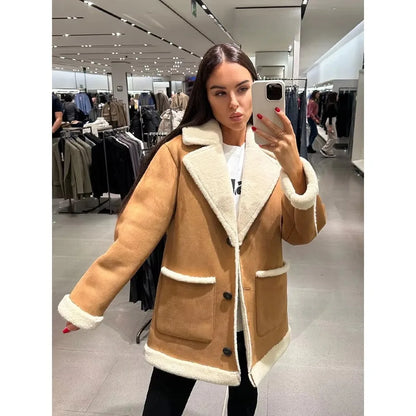 Chloé - Manteau en shearling