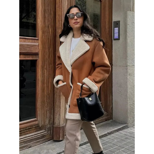Chloé - Manteau en shearling