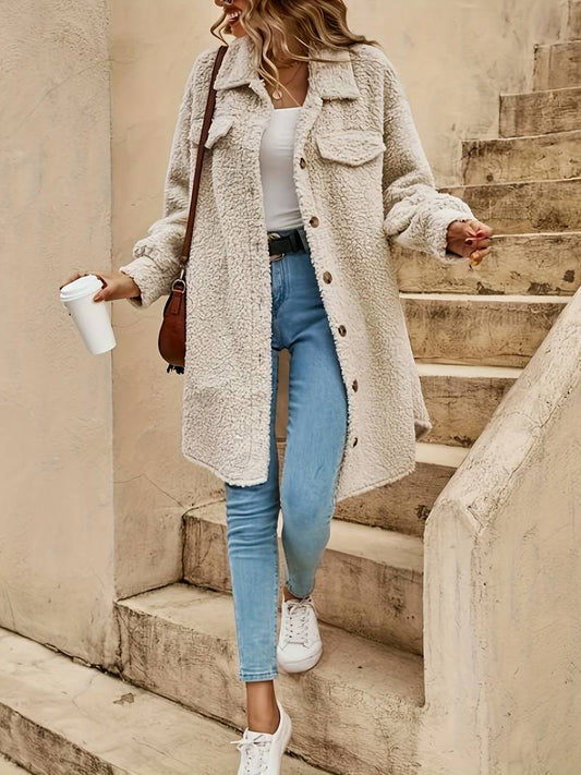 Elya - Manteau Teddy Uni