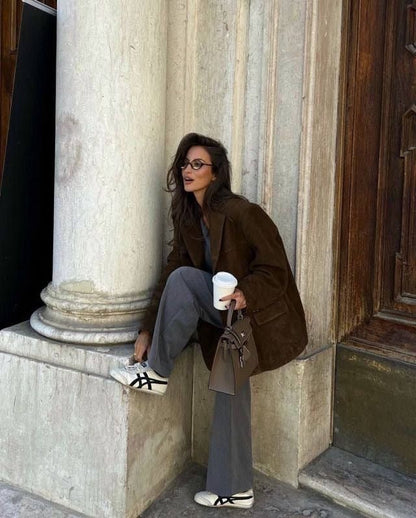 Véronique - Blazer en Suède
