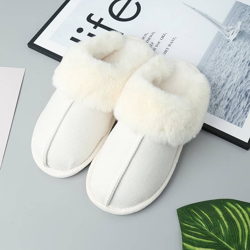 Chaussons d'intérieur chauds et moelleux