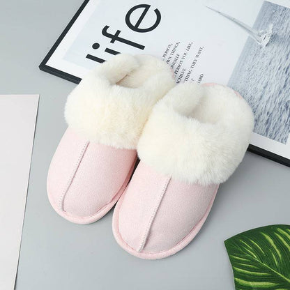 Chaussons d'intérieur chauds et moelleux