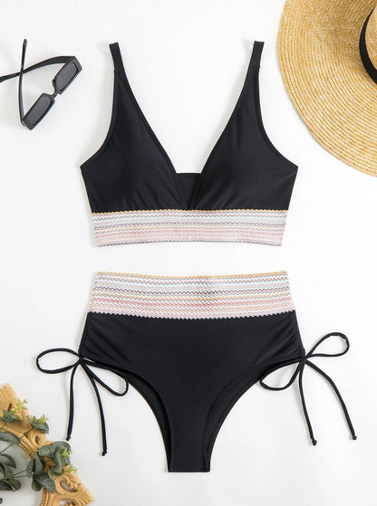 Summer Glow Bikini | Taille Haute Sculptante
