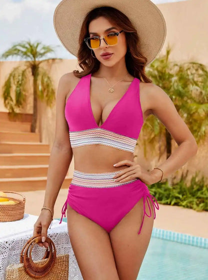 Summer Glow Bikini | Taille Haute Sculptante