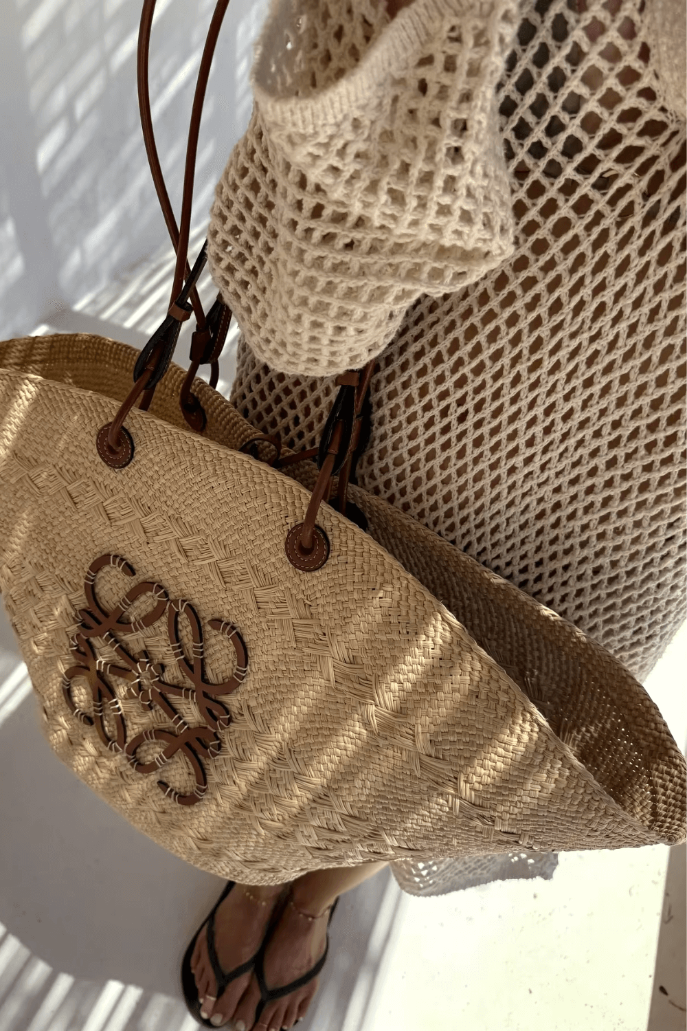 Julie | Robe de plage crochetée à manches longues - cover-up boho